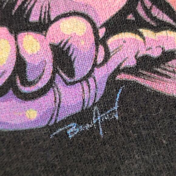 Rick-And-Morty Monster Shirt M/L 21x26 Black - Picture 8 of 12